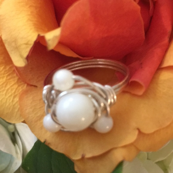 New MOP wire wrapped ring. - Picture 8 of 8